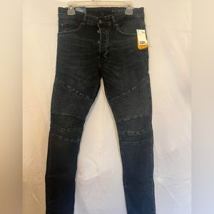 Black decided skinny jeans size 33 NWT